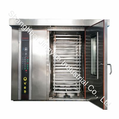 Мощные газовые/электрические/дизельные вращающиеся печи для хлебобулочной промышленности в 62 лотках