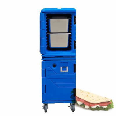 Ресторан, подающий блюдо, изолированный коробка для доставки с горячим и отопительным оборудованием