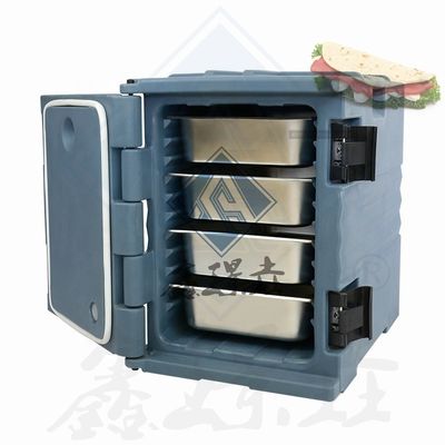 Изолированный обеденный ящик из нержавеющей стали для кухонного оборудования в ресторанах