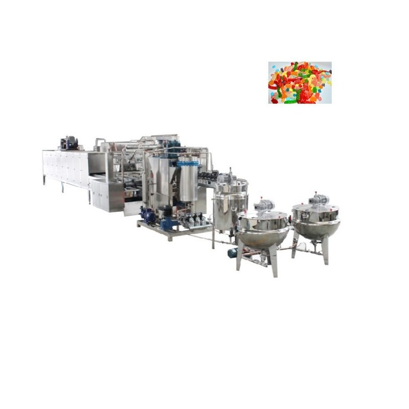 Высокопроизводительная автоматическая машина для изготовления резиновых кондитерских изделий 1900x980x1700 мм для коммерческой продукции