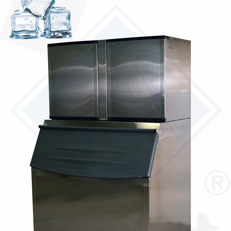 Высокопроизводительная кубическая ледовая машина для кубиков льда 22*22 мм в промышленных условиях