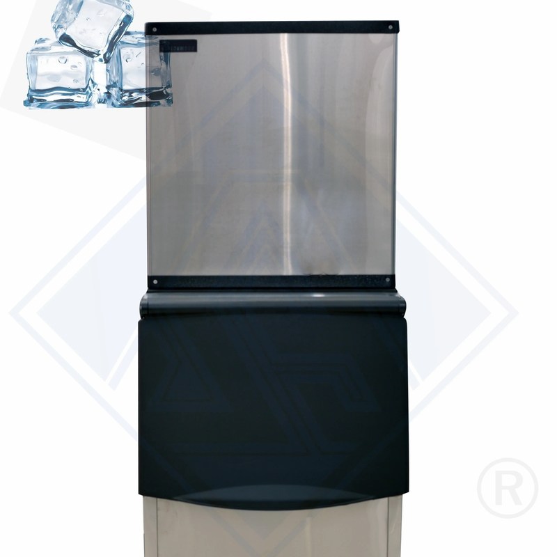 Промышленная машина для производства льда с автоматическим производством кубиков и напряжением 220 В