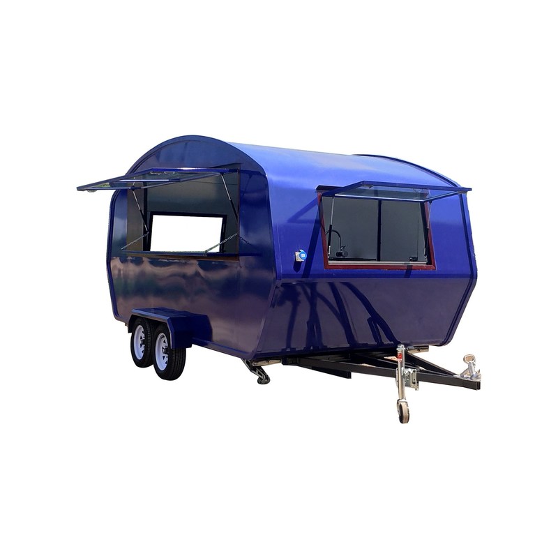 Прицеп для мороженого мобильный пищевой грузовик с полным кухонным оборудованием и длительным сроком службы