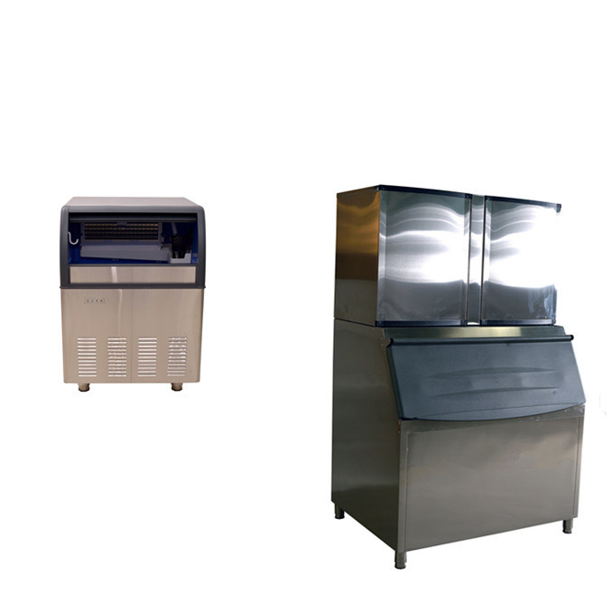 TECUMSEH компрессор Нержавеющая сталь Мини-модель для производства кубиков льда для коммерческой кухни