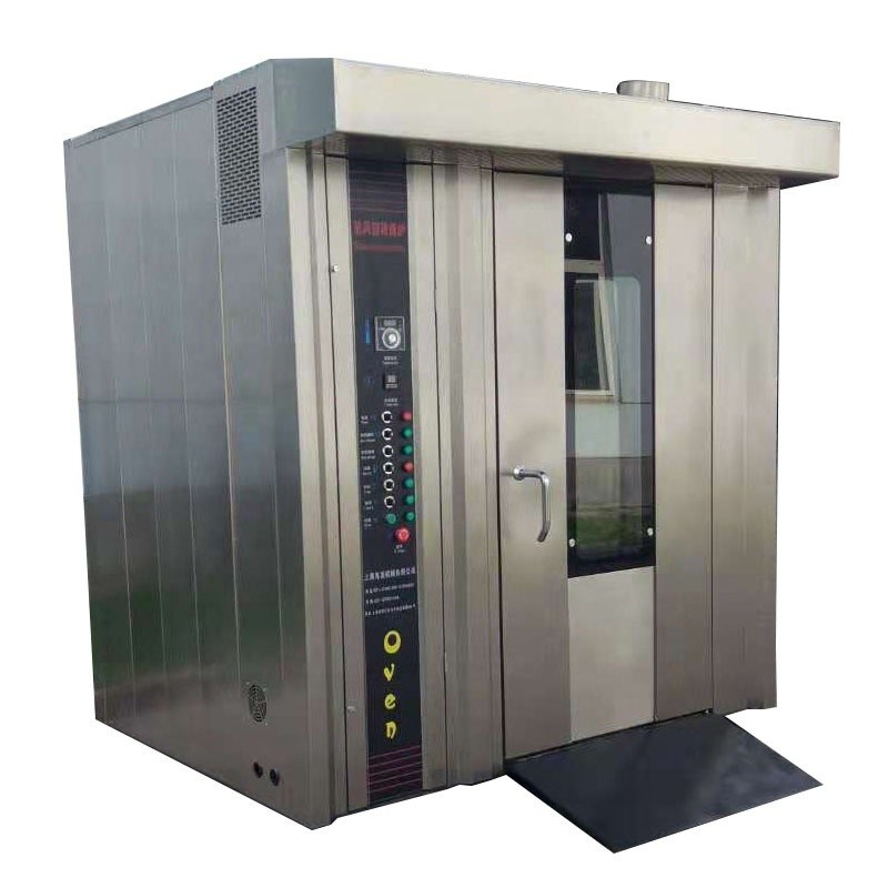 Нержавеющая сталь Коммерческая электрическая газовая ротационная стойка печи с дизельным топливом на 16 32 поднос
