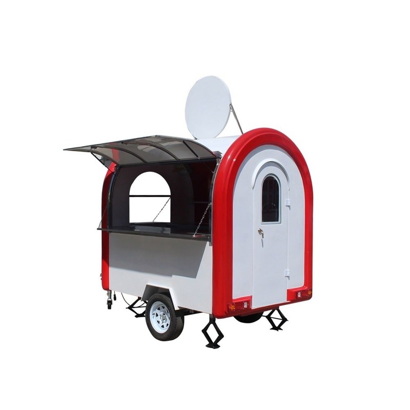 Применение молочных продуктов Полная кухня и туалет Мобильный пищевой грузовик с напряжением 1500 Вт