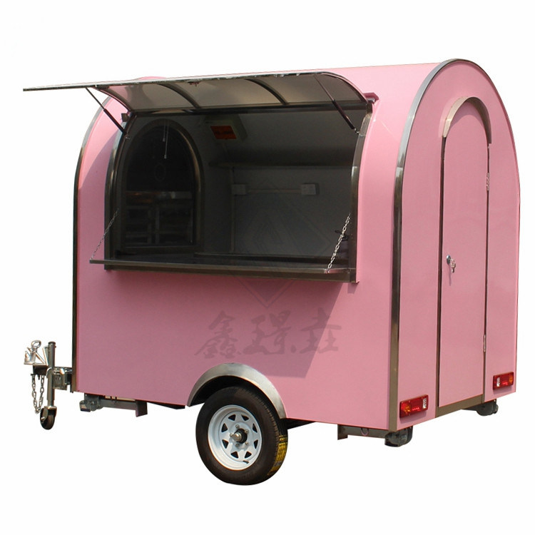 Прицеп для продуктовых тележек с подвижной печью в Шанхае
