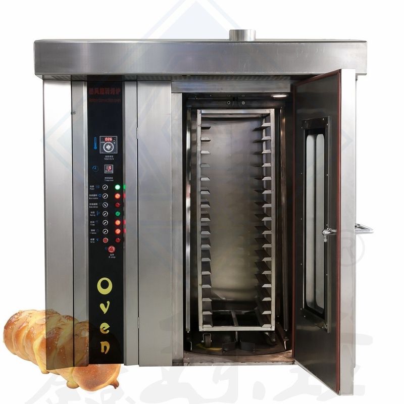 Промышленная машина для выпечки хлеба W470mm x D610mm x H1450mm Ротационная печь для выпечки хлеба