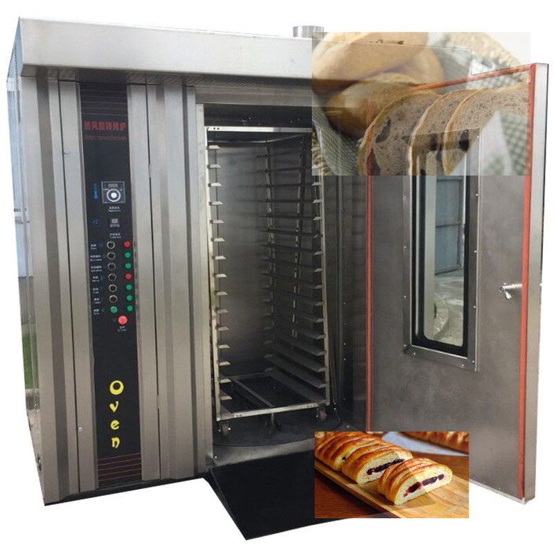 Полностью автоматическая печь для хлеба дизельной электрической вращающейся для точного контроля температуры