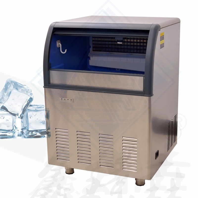 Прозрачная машина для изготовления блоков кубиков льда Коммерческая автоматизация Воздушное охлаждение для пищевых напитков
