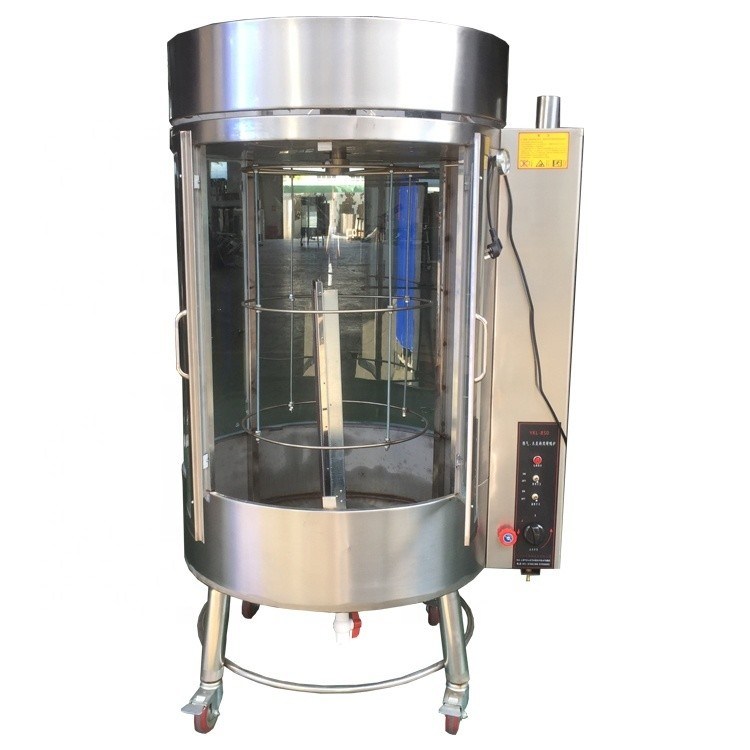 Онлайн-поддержка полная утка жарка электрическая и газовая печь машина вращающаяся куриная гриль оборудование