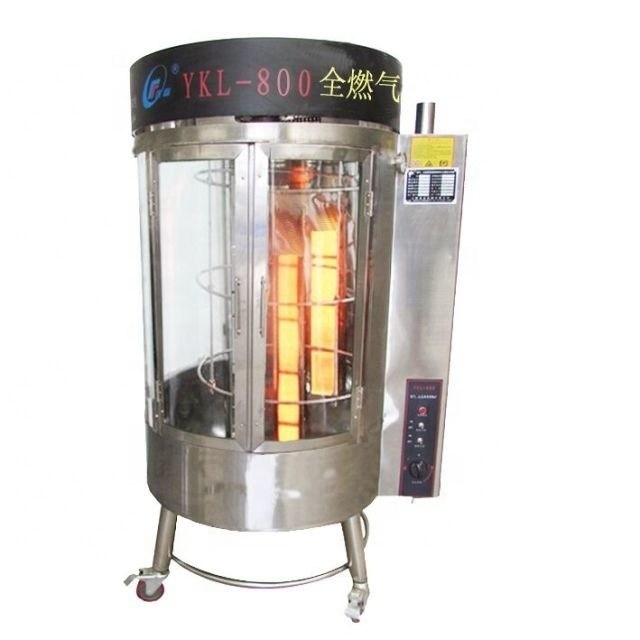 120 кг Лавовый камень Пекинская утка Птица вращающаяся печь для больших операций