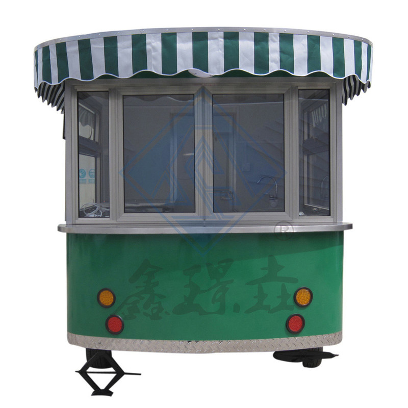 500 Мобильный индивидуальный промышленный с крышкой круглый модель мобильный пищевой грузовик из муки