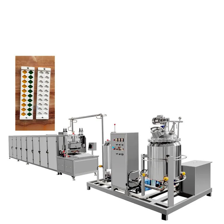 Высокопроизводительная кондитерская линия для применения кондитерских изделий мощность 70 кВт