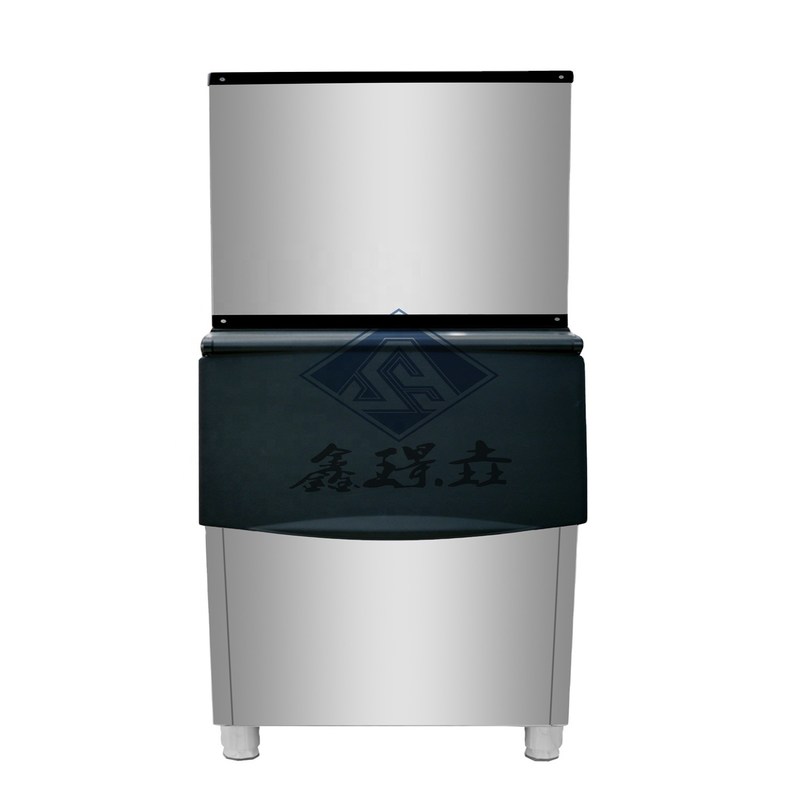 350P 159 кг/день Промышленная автоматическая машина для изготовления кубиков льда с водяным охлаждением