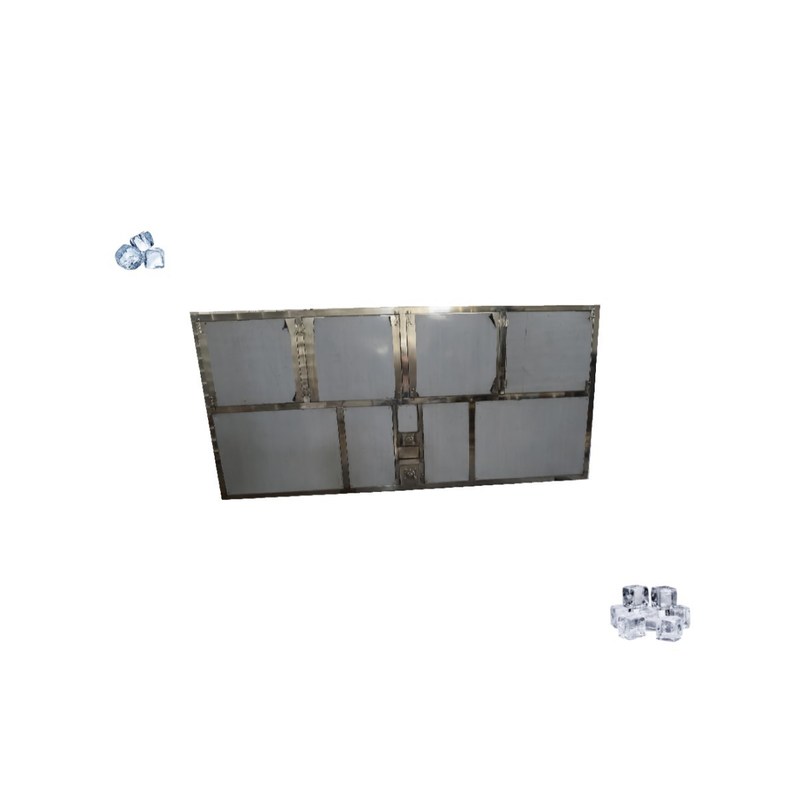 Большая 5-тонная коммерческая кубическая холодильная машина для производства льда с напряжением 220 В