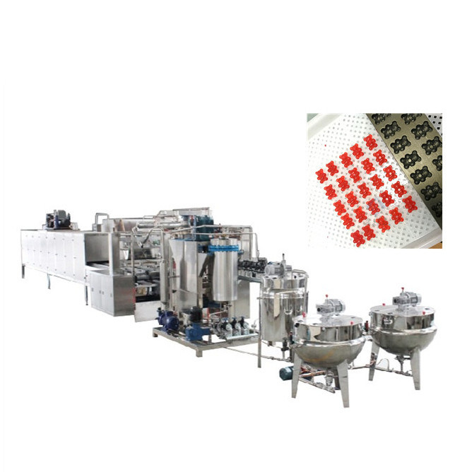 Промышленная машина для изготовления твердых конфетов весом 150 кг/ч