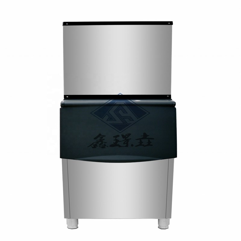 24 часа мощность компрессор Бицер ледяной кубик машина для самообслуживания мини горячий и ледяной