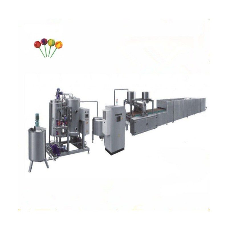 150кг/ч Машины для производства твердой конфеты Многофункциональная и видеотехническая поддержка