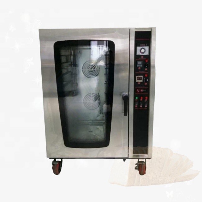 Высокая производительность 8 поднос Газовое отопление Конвекционная печь для хлебопечения